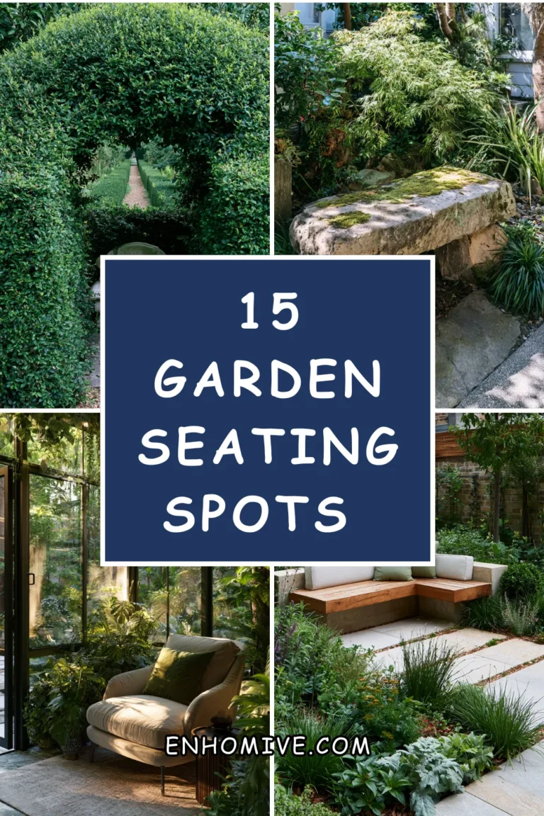 15 Garden Seating Spots You’ll Never Want to Leave