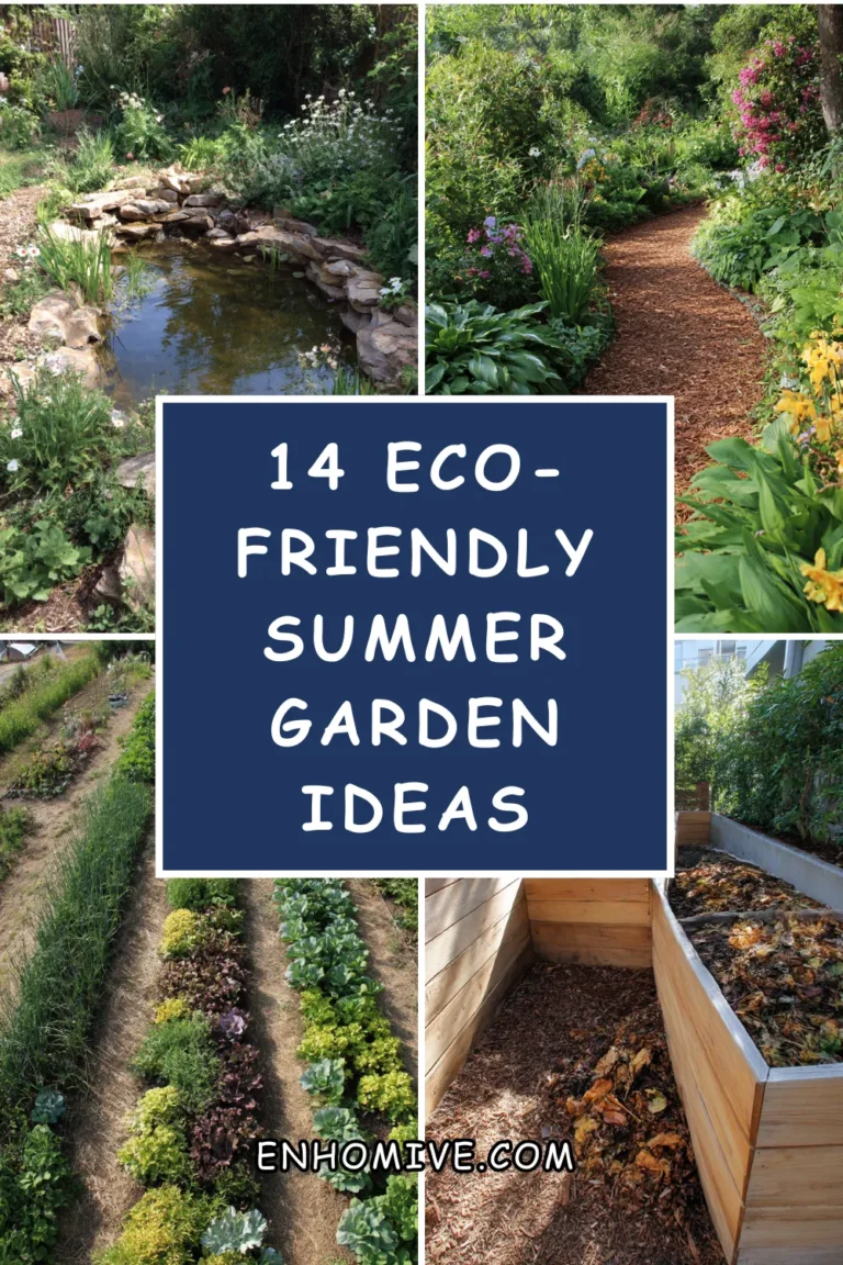 14 Eco-Friendly Summer Garden Ideas