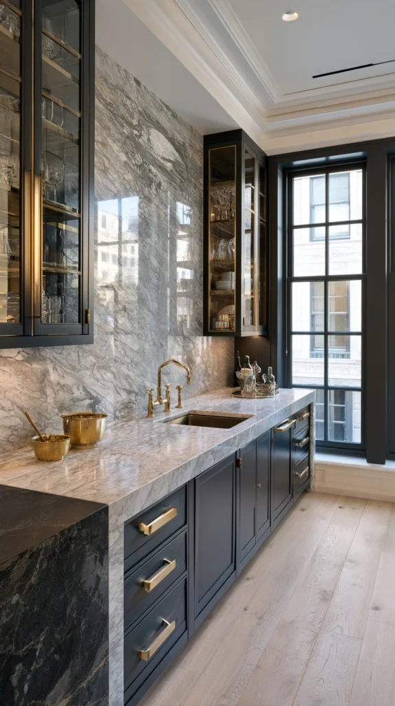 13 Butler's Pantry Design Ideas That Add Hidden Luxury 5 HS4