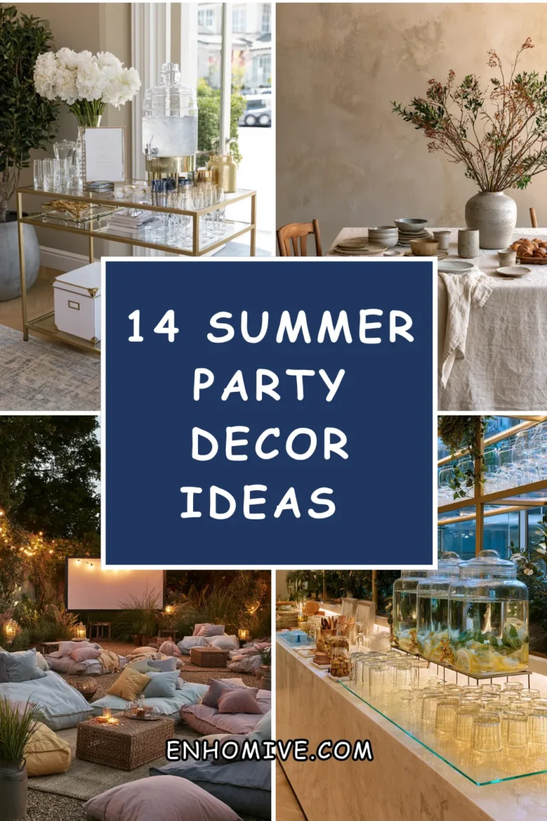14 Summer Party Decor Ideas for Any Space