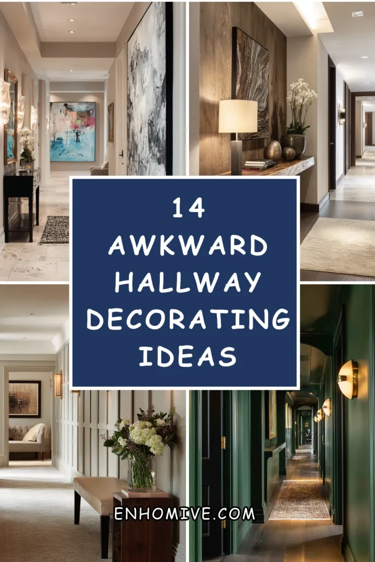 14 Awkward Hallway Decorating Ideas That Finally Make Sense