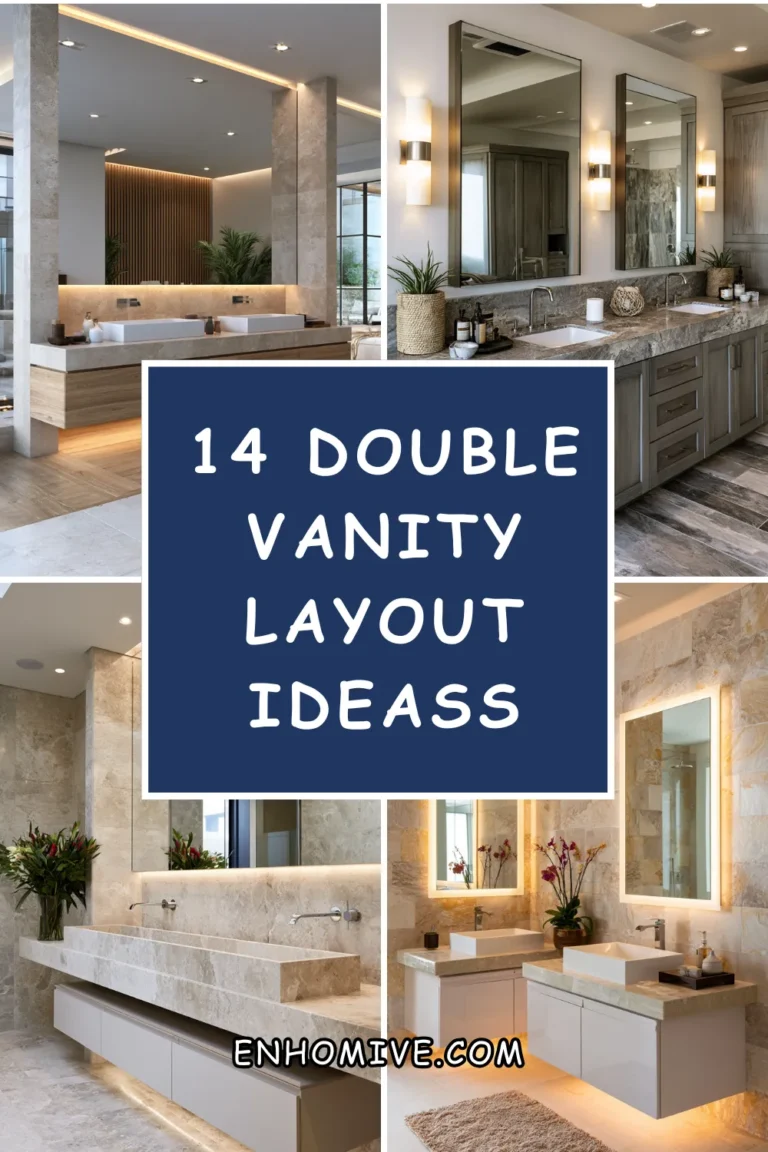 14 Double Vanity Layout Ideas for Stylish Shared Bathrooms