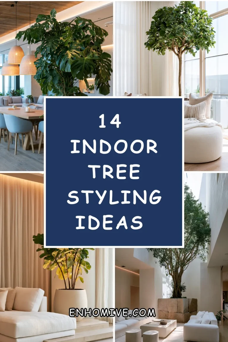 14 Indoor Tree Styling Ideas That Bring Drama to Your Interiors