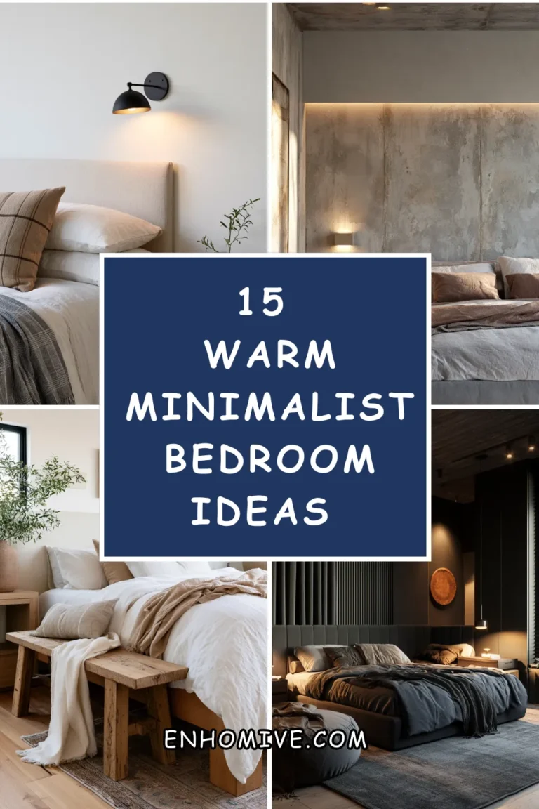 15 Warm Minimalist Bedroom Ideas That Don’t Feel Empty or Boring