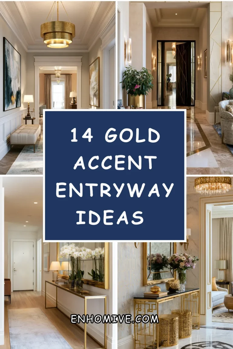 Gold Accent Entryway ideas