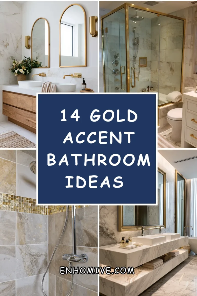 14 Gold Accent Bathroom Ideas for a Luxe Spa-Like Feel