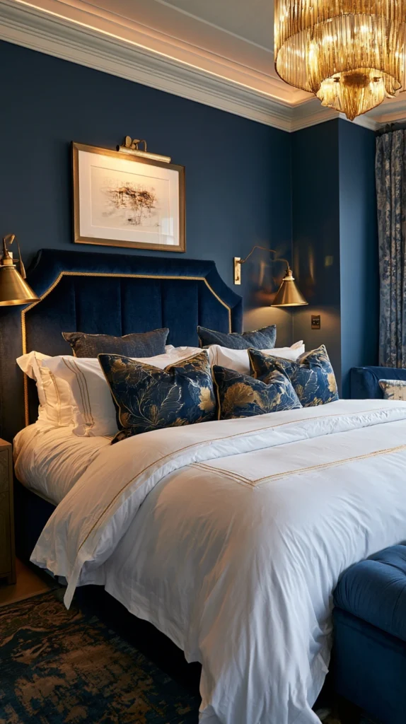 15 Navy and Gold Interior Ideas That Feel Rich and Sophisticated 9 RE 8
