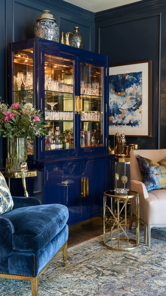 15 Navy and Gold Interior Ideas That Feel Rich and Sophisticated 10 RE 9