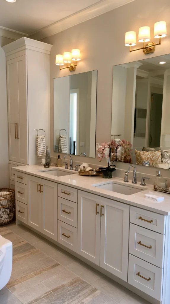 14 Gold Accent Bathroom Ideas for a Luxe Spa-Like Feel 11 VL 10