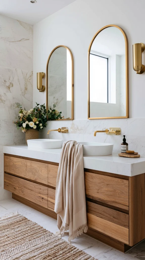 14 Gold Accent Bathroom Ideas for a Luxe Spa-Like Feel 14 VL 13