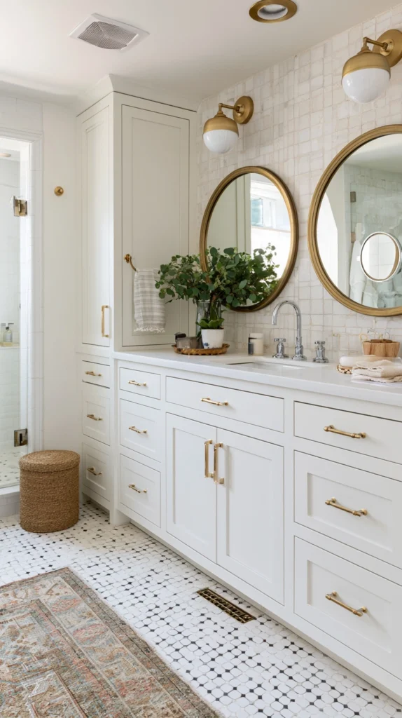 14 Gold Accent Bathroom Ideas for a Luxe Spa-Like Feel 15 VL 14