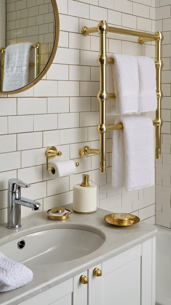 14 Gold Accent Bathroom Ideas for a Luxe Spa-Like Feel 5 VL 4