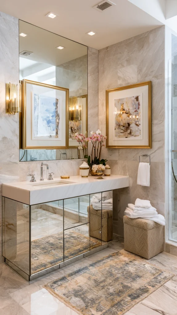 14 Gold Accent Bathroom Ideas for a Luxe Spa-Like Feel 8 VL 7