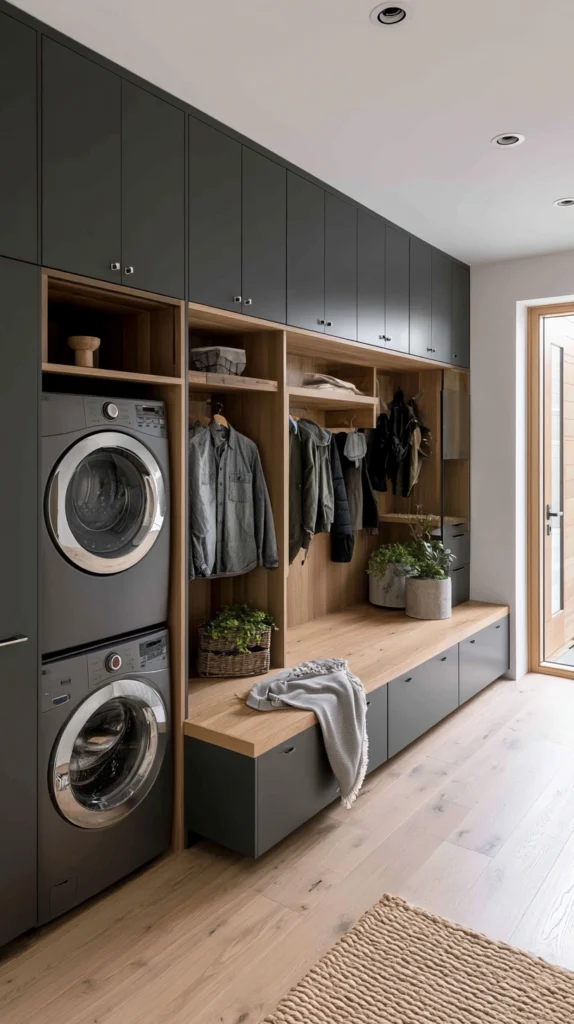 15 Luxe Mudroom Laundry Combo Ideas for Busy Homes 2 fa 1