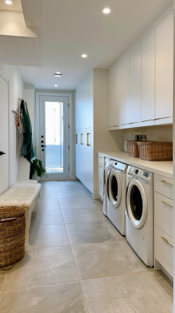 15 Luxe Mudroom Laundry Combo Ideas for Busy Homes 13 fa 12