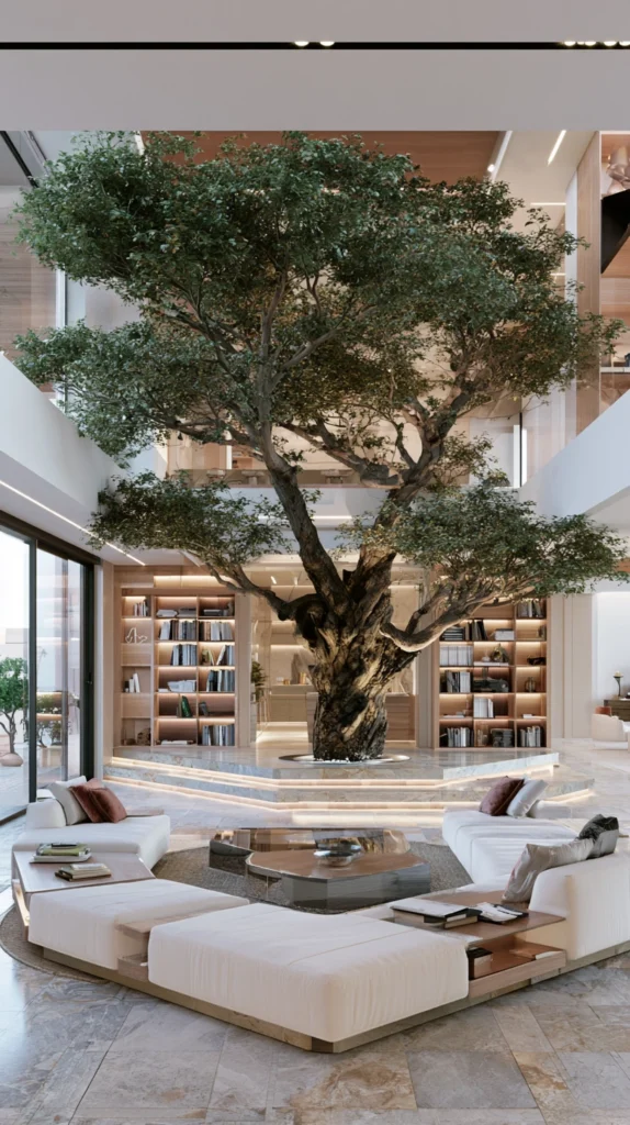 14 Indoor Tree Styling Ideas That Bring Drama to Your Interiors 15 fa 14 2