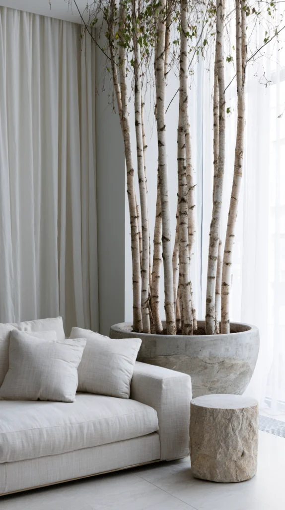 14 Indoor Tree Styling Ideas That Bring Drama to Your Interiors 4 fa 3 2