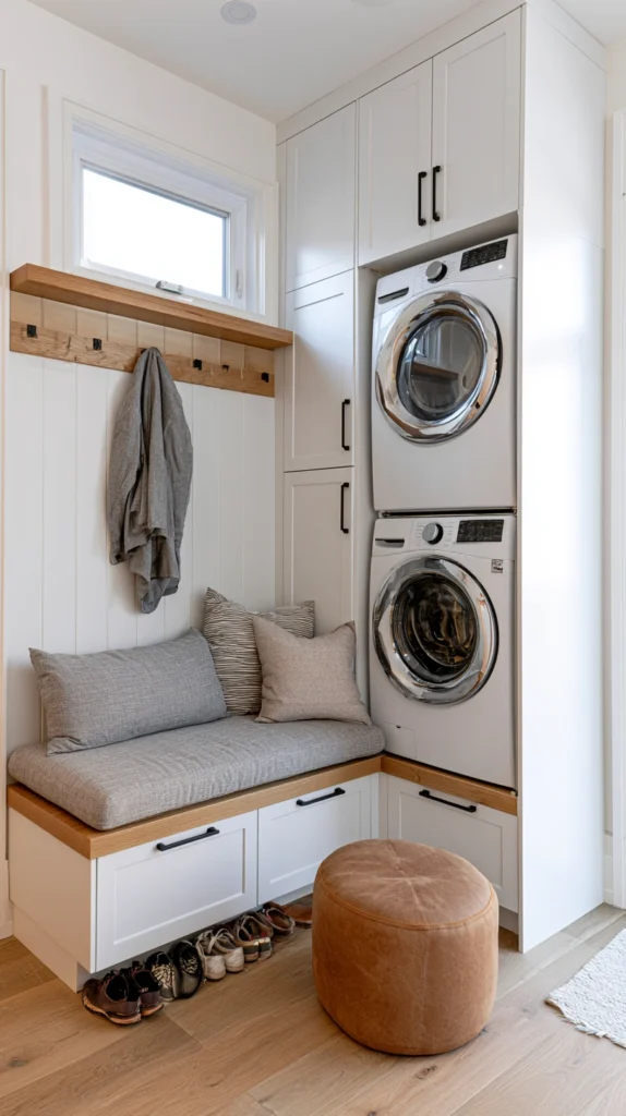 15 Luxe Mudroom Laundry Combo Ideas for Busy Homes 4 fa 3