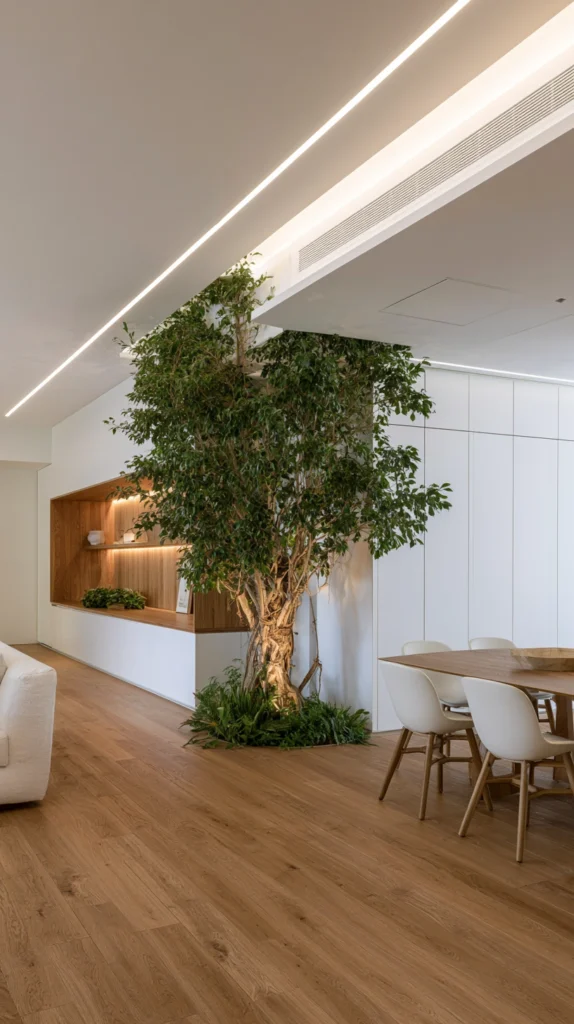 14 Indoor Tree Styling Ideas That Bring Drama to Your Interiors 7 fa 6 2