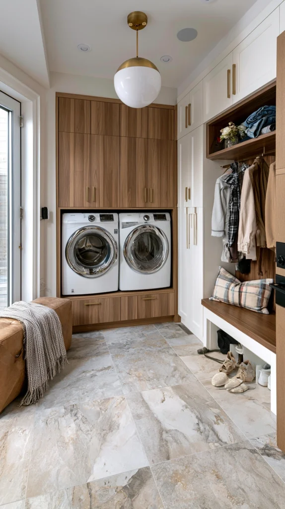 15 Luxe Mudroom Laundry Combo Ideas for Busy Homes 7 fa 6