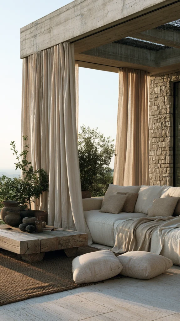 13 Outdoor Curtain Ideas That Add Privacy Without Blocking Light 11 fc 10 3