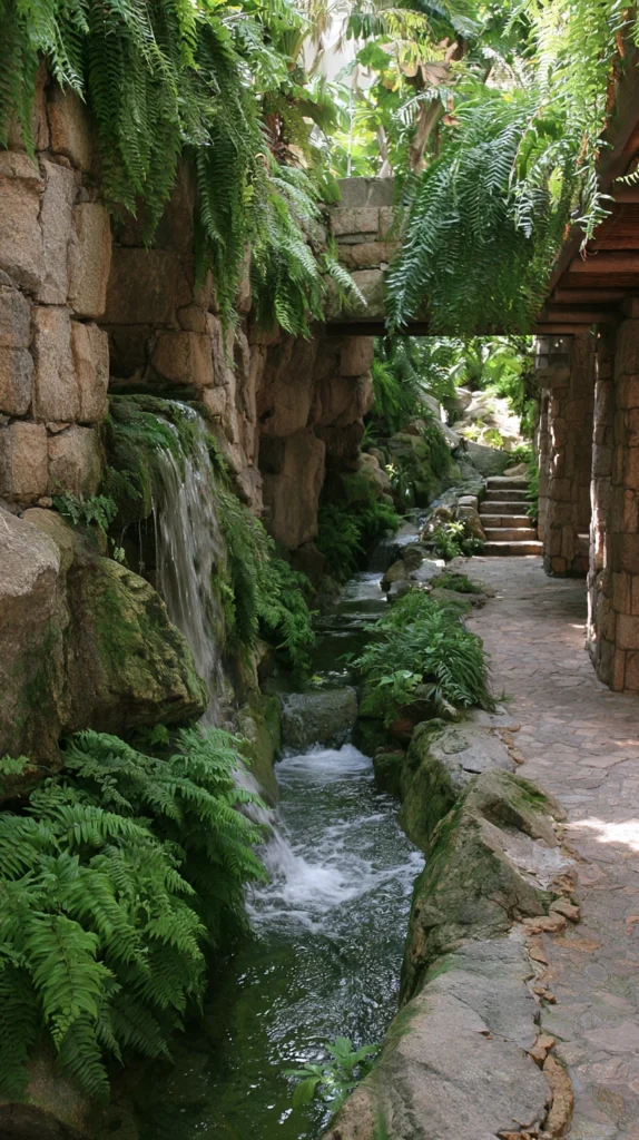 14 Natural Rock Waterfall Ideas for a Serene Outdoor Space 12 fc 11 2
