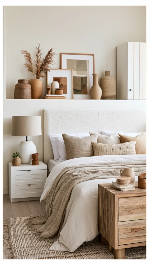 15 Warm Minimalist Bedroom Ideas That Don't Feel Empty or Boring 12 fc 11