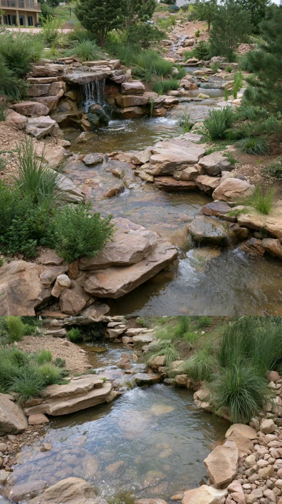 14 Natural Rock Waterfall Ideas for a Serene Outdoor Space 3 fc 2 2
