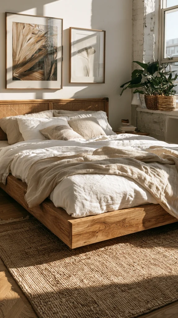 15 Warm Minimalist Bedroom Ideas That Don't Feel Empty or Boring 3 fc 2