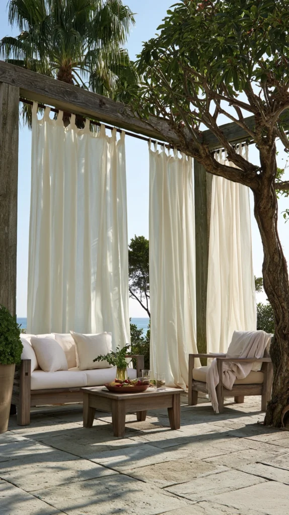 13 Outdoor Curtain Ideas That Add Privacy Without Blocking Light 6 fc 5 3