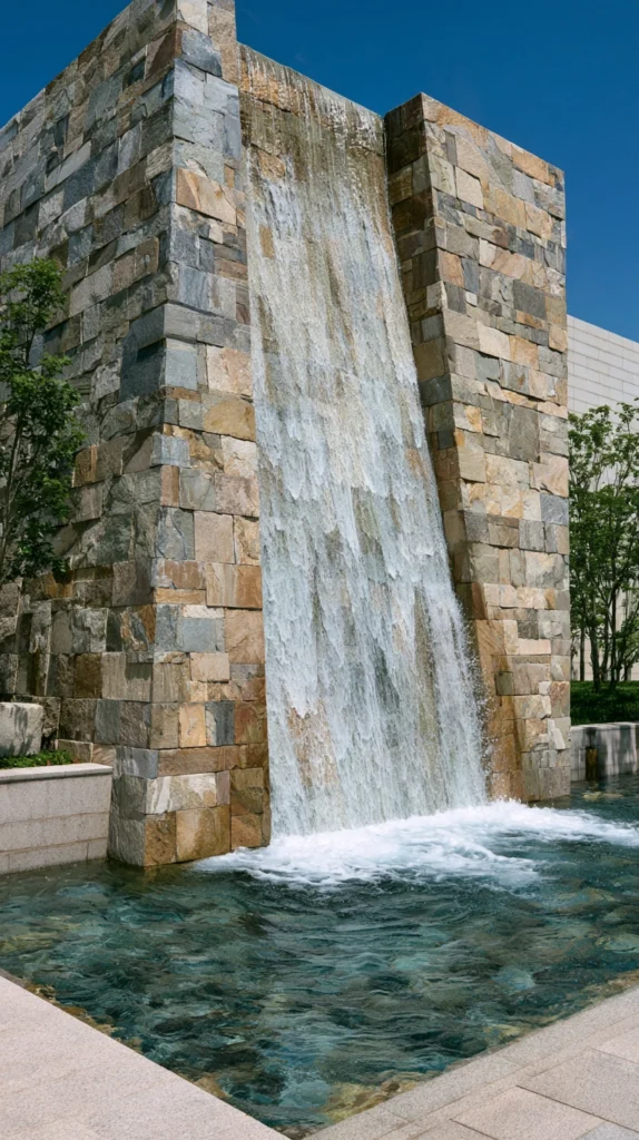 14 Natural Rock Waterfall Ideas for a Serene Outdoor Space 8 fc 7 2