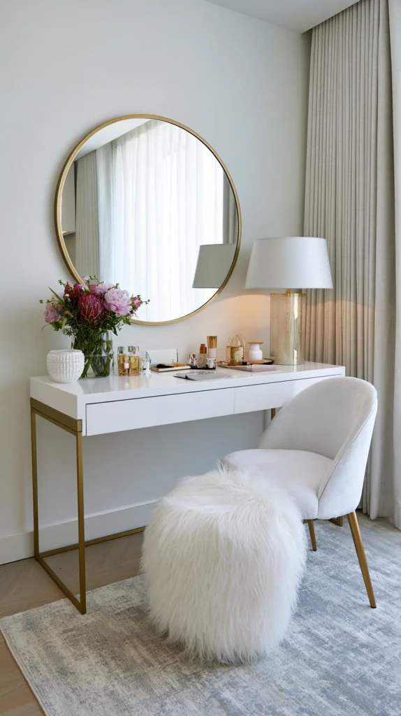 15 White and Gold Bedroom Ideas That Feel Soft and Luxurious 11 fe 10 1