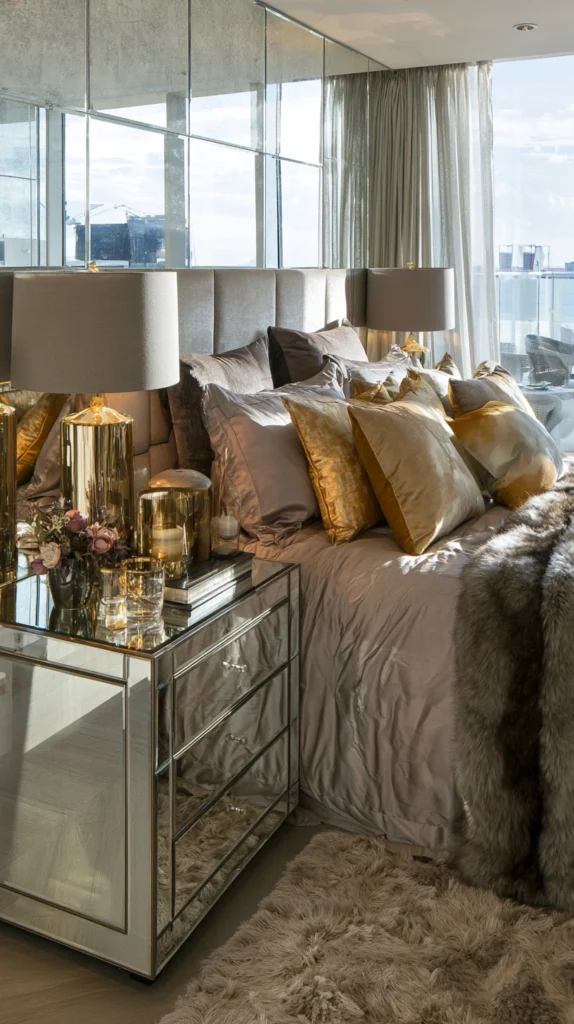 15 White and Gold Bedroom Ideas That Feel Soft and Luxurious 15 fe 14 1