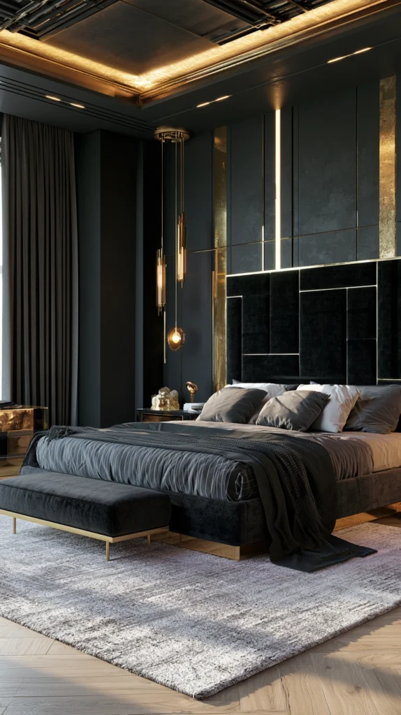 14 Black and Gold Accent Decor Ideas for Dramatic Interiors 15 fe 14