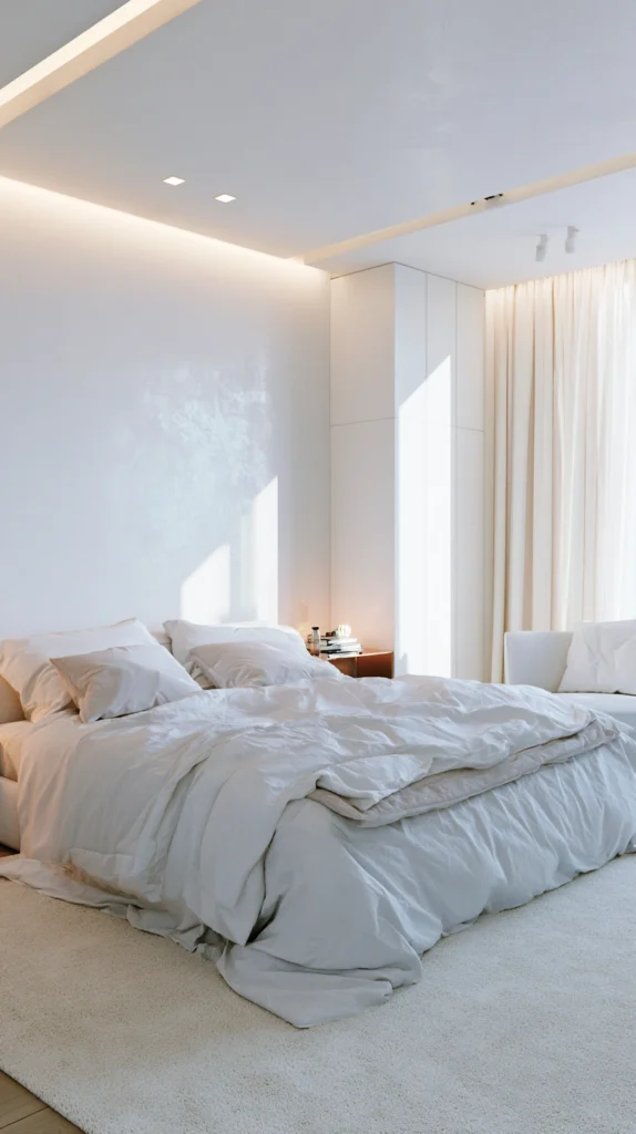 15 White and Gold Bedroom Ideas That Feel Soft and Luxurious 16 fe 15