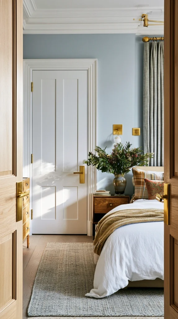 15 White and Gold Bedroom Ideas That Feel Soft and Luxurious 6 fe 5 1