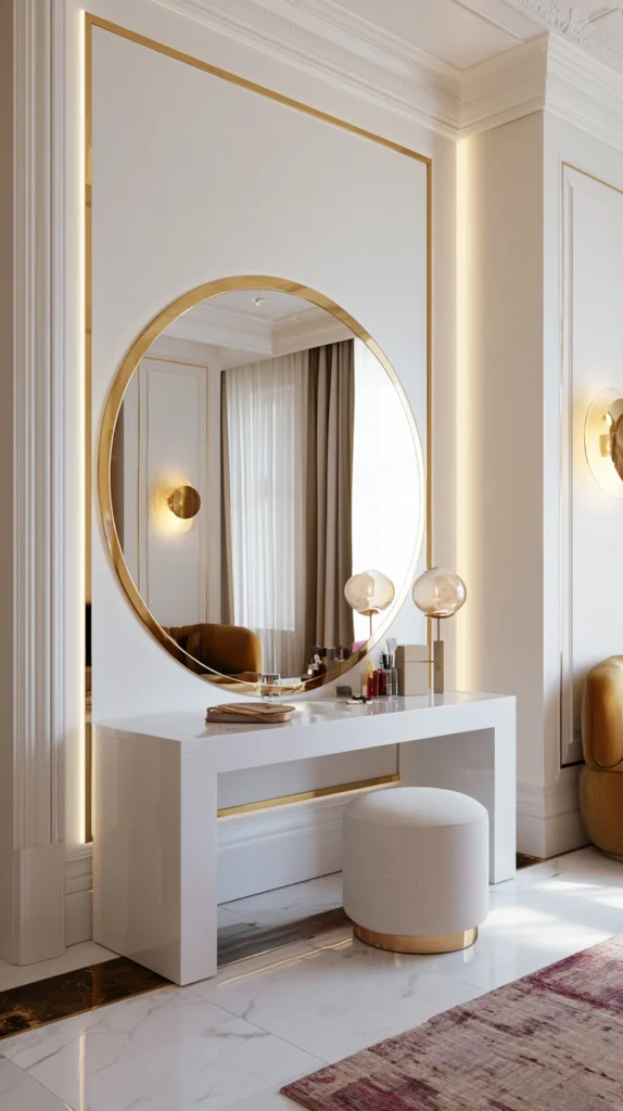 15 White and Gold Bedroom Ideas That Feel Soft and Luxurious 7 fe 6 1