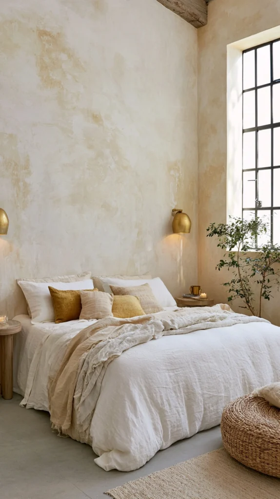 15 White and Gold Bedroom Ideas That Feel Soft and Luxurious 9 fe 8 1
