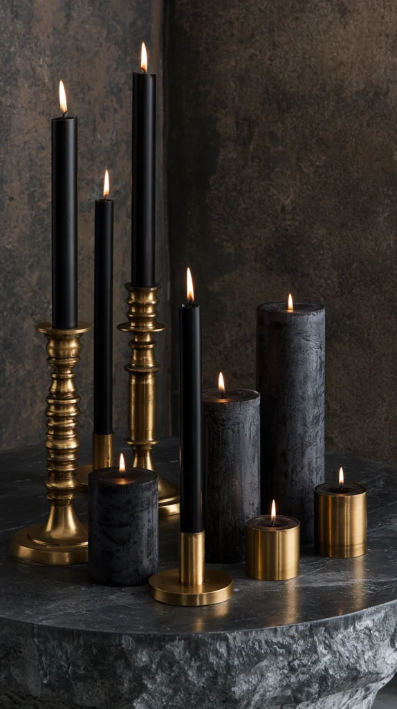 14 Black and Gold Accent Decor Ideas for Dramatic Interiors 10 fe 9