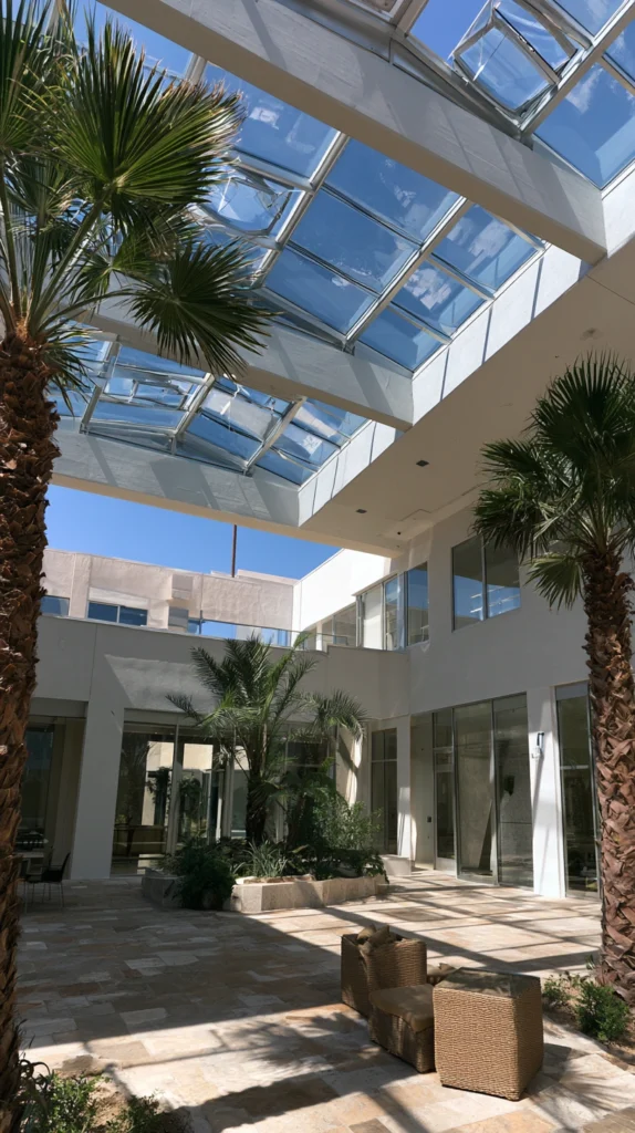 15 Indoor Courtyard Ideas That Blur the Line Between Inside & Out 6 fr 11 1