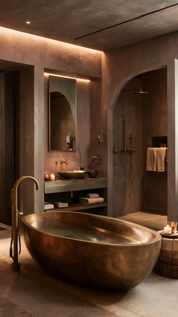 15 Earth-Toned Bathroom Ideas That Feel Calm & Organic 16 fr 15 2