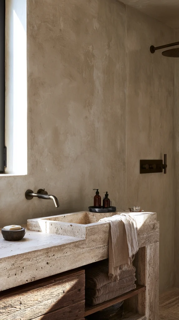 15 Earth-Toned Bathroom Ideas That Feel Calm & Organic 8 fr 7 2