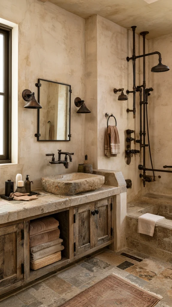 15 Earth-Toned Bathroom Ideas That Feel Calm & Organic 9 fr 8 2