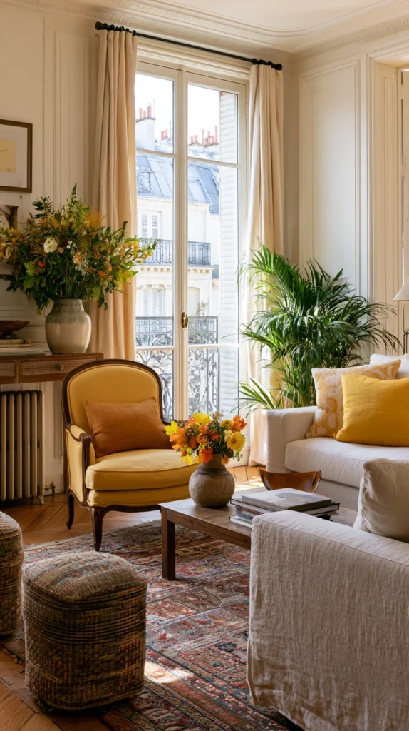 14 Parisian Apartment Living Room Ideas 12 ft 11