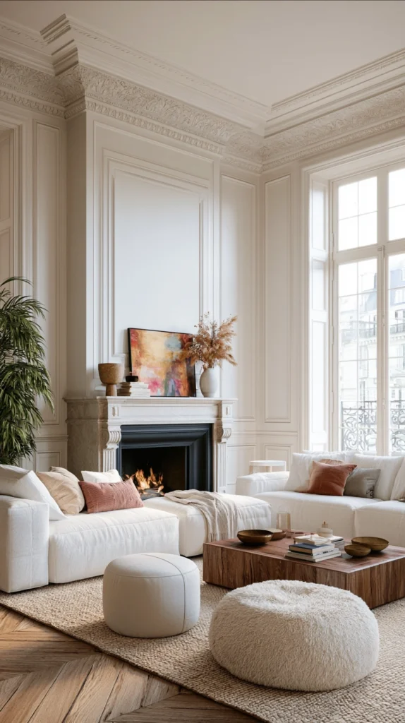 14 Parisian Apartment Living Room Ideas 3 ft 2