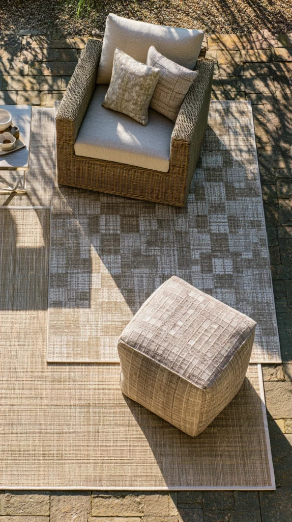 14 Outdoor Rug Ideas That Upgrade Any Space 11 ga 10