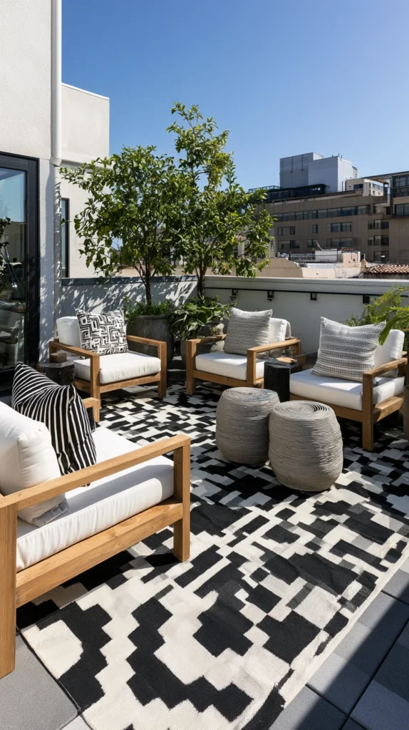 14 Outdoor Rug Ideas That Upgrade Any Space 4 ga 3