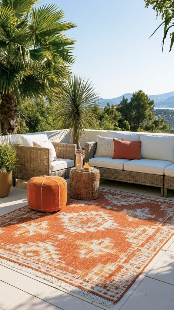 14 Outdoor Rug Ideas That Upgrade Any Space 8 ga 7