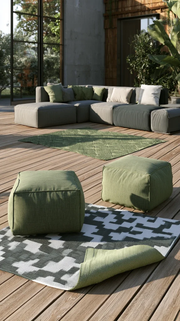 14 Outdoor Rug Ideas That Upgrade Any Space 10 ga 9