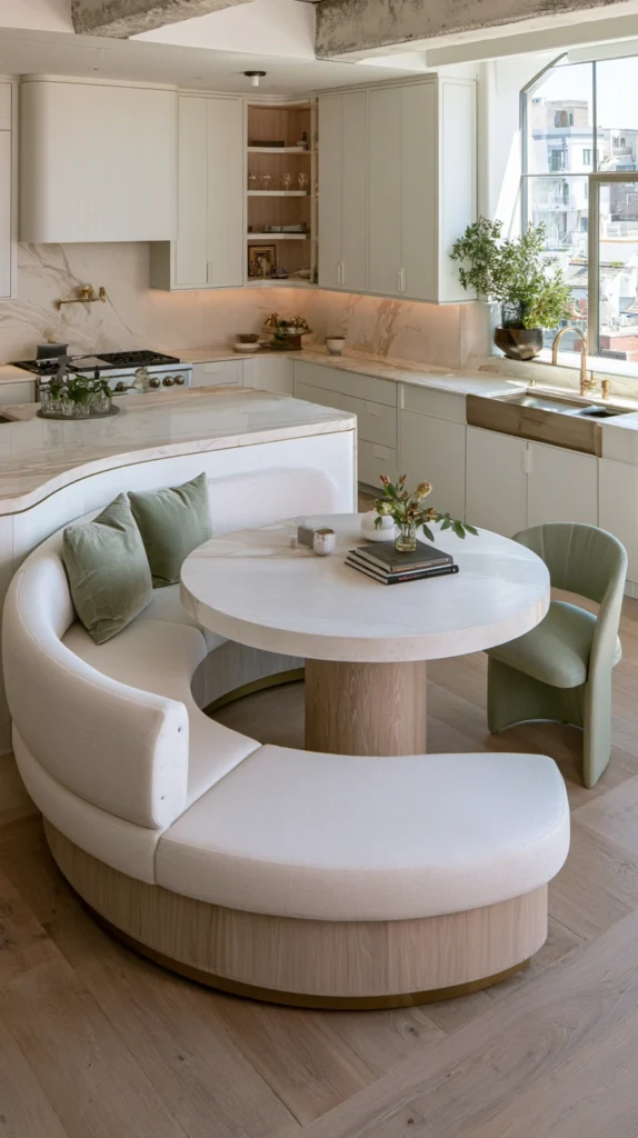 15 Curved Kitchen Island Ideas That Feel Custom and Expensive 6 gv 5 3